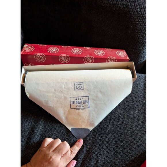 Q.R.S. Word Roll 4034 The Desert song Waltz Romberg Player Piano Roll - Picture 2 of 3